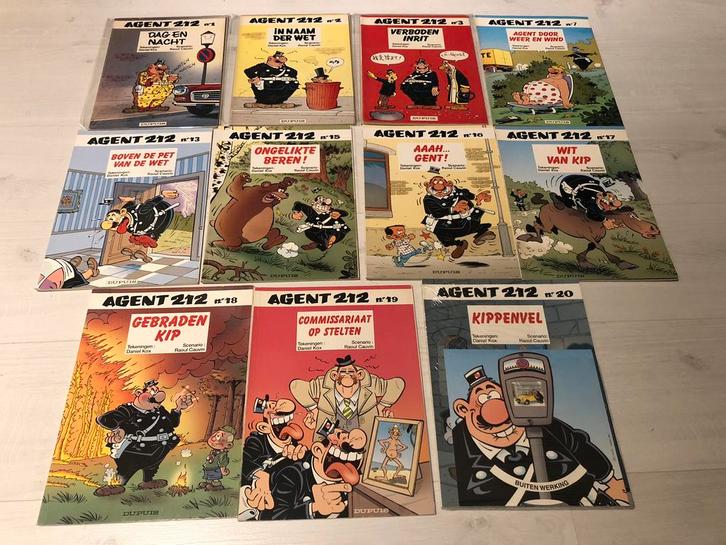 Agent 212 - eerste druk, Boeken, Stripverhalen, Zo goed als nieuw, Ophalen of Verzenden