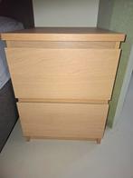 Ikea Malm nachtkastjes 2 stuks, Ophalen