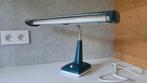 Vintage Glamor werk- of leeslamp met flexibele hals, Ophalen of Verzenden, Zo goed als nieuw, Mid-century modern design, Metaal