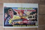 filmaffiche The Angry Hills Robert Mitchum filmposter, Rechthoekig Liggend, Ophalen of Verzenden, Zo goed als nieuw, A1 t/m A3