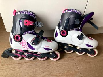Kinder inline rolschaatsen Play5 m 34-36, Ophalen, Kinderen, Verstelbaar, Gebruikt