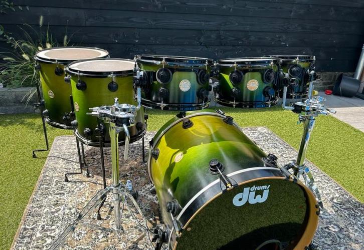 DW Collectors / Pearl Masters Maple, Musique & Instruments, Batteries & Percussions, Comme neuf, Pearl, Enlèvement