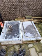 Oude wasbak in blauwsteen, Antiek en Kunst, Ophalen