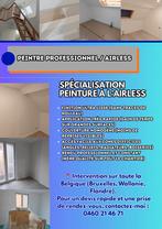 PEINTRE AIRLESS – FINITION HAUT DE GAMME, Offres d'emploi, Horaire variable, À partir de 10 ans, Autres formes, Convient comme travail d'appoint