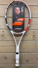 Babolat Pure Strike 100 Wh/Red/Bl L3, Sport en Fitness, Tennis, Ophalen of Verzenden, Nieuw, Babolat, L3