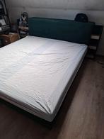 FLUWEELGROENE BOXSPRING 180X200 Sleepworld, Huis en Inrichting, Ophalen, Zo goed als nieuw