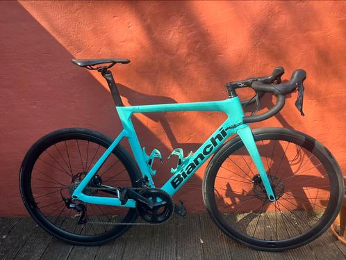 Bianchi Aria 2021- Shimano 105- 57 frame, incl carbon wielse, Fietsen en Brommers, Fietsen | Racefietsen, Gebruikt, Heren, Overige merken