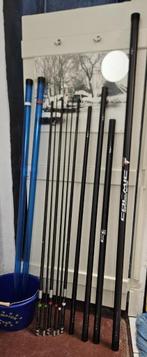 COLMIC FIRE CARP SUPERIEUR ONDERDELEN+3 ORIGINELE TOPSETS ., Ophalen, Gebruikt, Vaste hengel