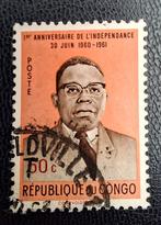 Postzegel Republiek Congo OBP 433, Ophalen of Verzenden, Gestempeld
