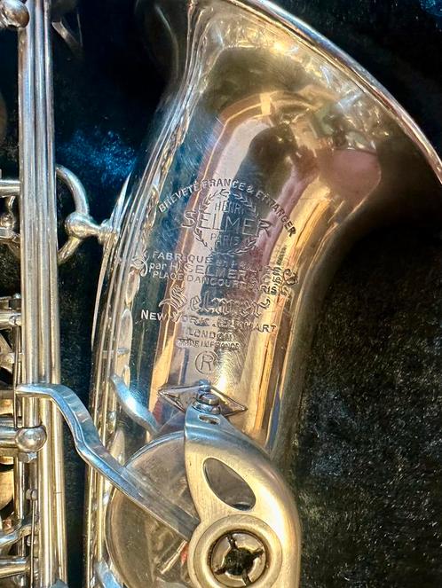 Saxophone Alto Selmer Mark VI 5-Digit Silver 1957, Hobby & Loisirs créatifs, Matériel scolaire, Comme neuf, Autres types