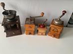 4 oude koffiemolens (10€ per stuk), Antiek en Kunst, Ophalen of Verzenden