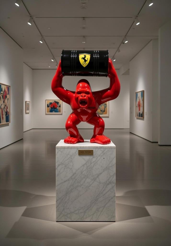 Gorilla, Antiek en Kunst, Kunst | Designobjecten, Ophalen of Verzenden