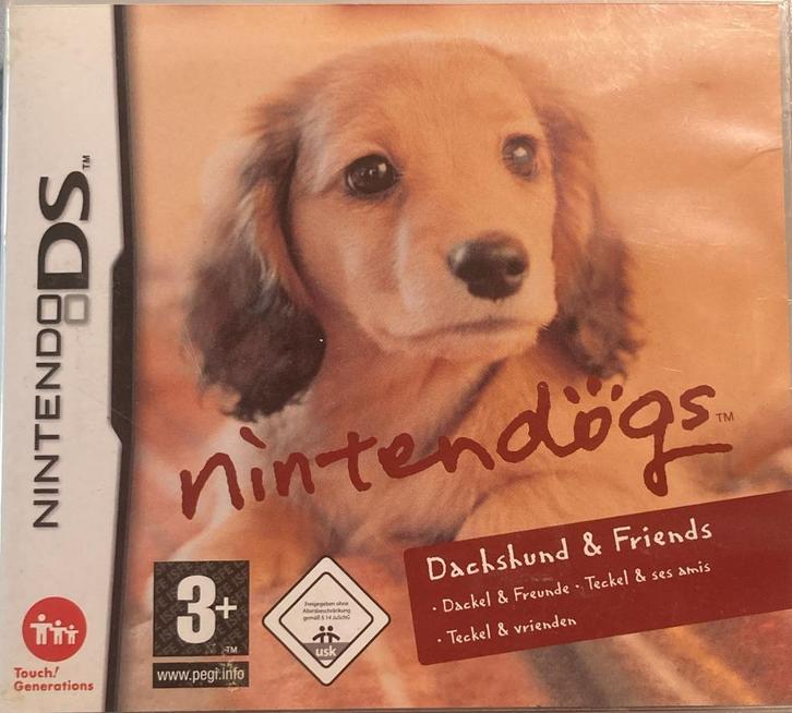 Nintendogs Dachshund and Friends - Nintendo DS, Games en Spelcomputers, Games | Nintendo DS, Zo goed als nieuw, Overige genres