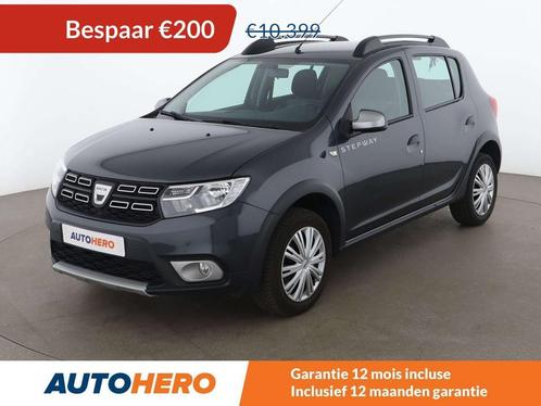 Dacia Sandero 0.9 TCe Stepway Ambiance (bj 2019), Auto's, Dacia, Te koop, Sandero Stepway, ABS, Airbags, Airconditioning, Bluetooth