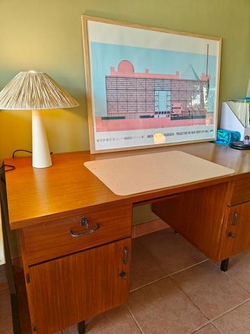 1960s 1970s strakke notaris bureau disponible aux enchères