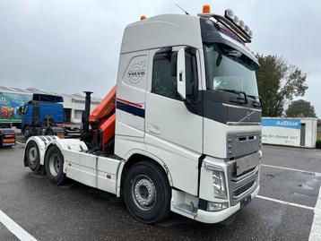 Volvo FH 500 6X2 + PALFINGER PK16502 (2008) - EURO 6 - 473.3 disponible aux enchères