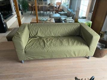 Canapé deux places Klippan Ikea en bon état vert, Enlèvement, Comme neuf