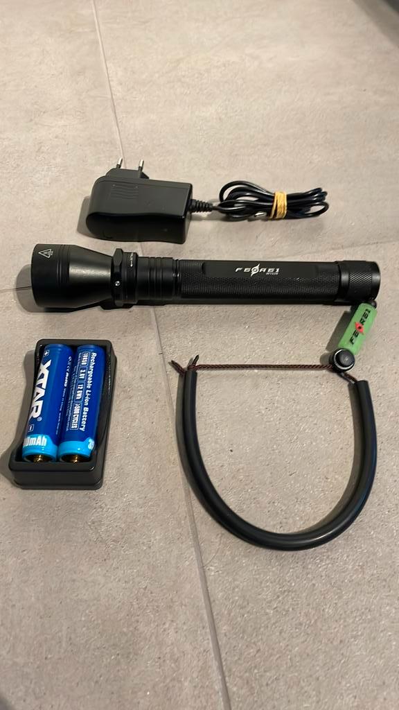 Duiklamp Ferel W152B, Watersport en Boten, Duiken, Zo goed als nieuw, Duiklamp, Ophalen of Verzenden