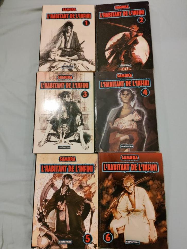 manga rare L'Habitant de l'Infini tome1 à 6 première édition, Livres, BD, Comme neuf, Plusieurs BD, Enlèvement ou Envoi