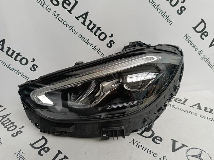 Phare gauche d'un Mercedes C-Klasse, Autos : Pièces & Accessoires, Éclairage, Mercedes-Benz, Utilisé, Enlèvement ou Envoi