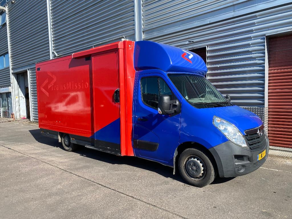 Opel Movano 2019, Euro 6, Foodtruck of Camper, Takelwagen, Stof, 4 cilinders, 2500 kg, 5 deurs