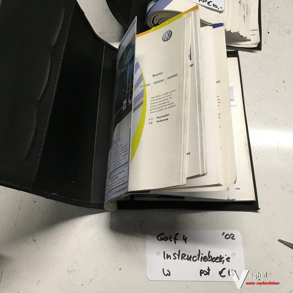 Vw Golf 4 2001 ,2002 Instructieboekje, Autos : Divers, Modes d'emploi & Notices d'utilisation, Enlèvement ou Envoi