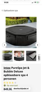 Bubbl SPA INTEX, Jardin & Terrasse, Bains à remous et Spas, Enlèvement, Comme neuf, Tapis de sol, Gonflable