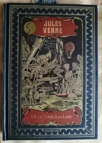 Jules Verne Collection Hetzel - De la terre à la lune, Enlèvement ou Envoi, Comme neuf