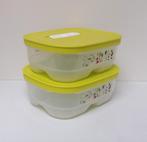 Tupperware™ « VentSmart » Boite à Légumes - 800 ml x 2, Envoi, Neuf, Vert, Boîte