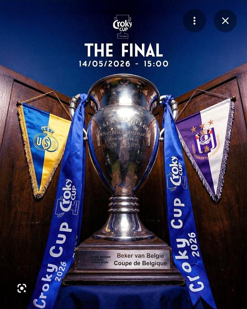Finale de la coupe de Belgique 14/05