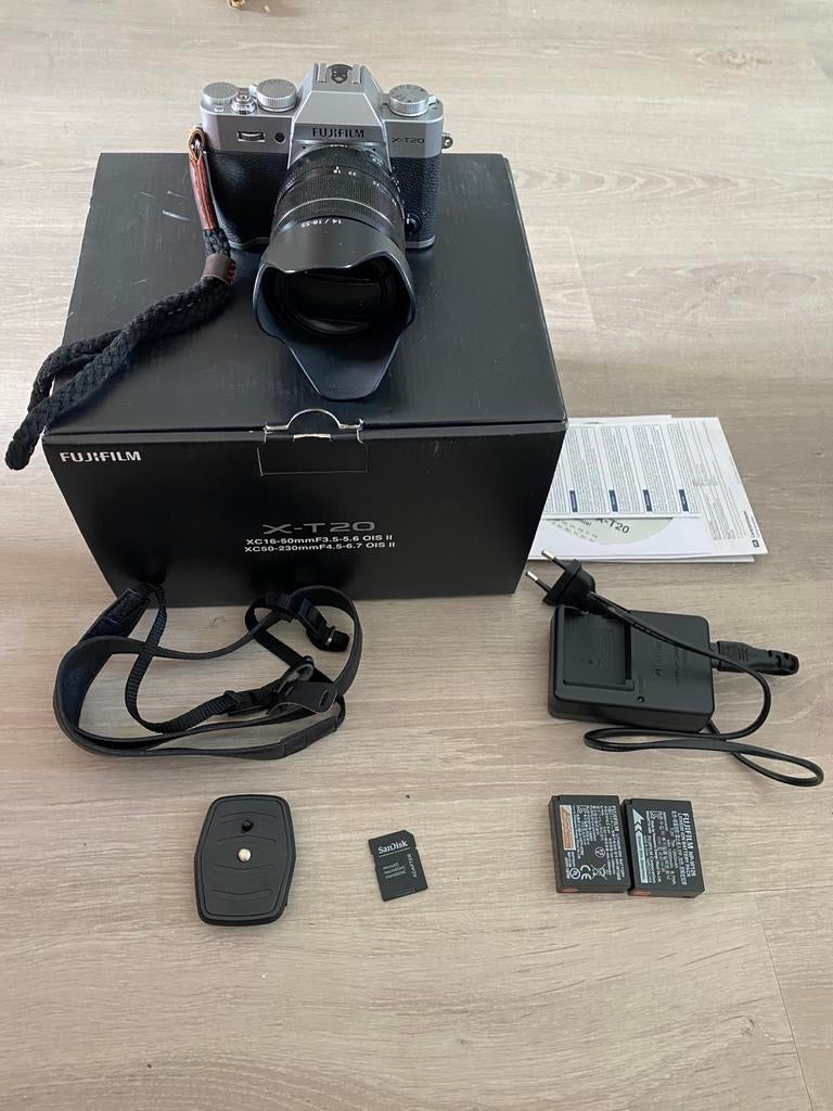 Fujifilm xt20 en uitrusting, Ophalen, Gebruikt, Spiegelreflex, Fuji