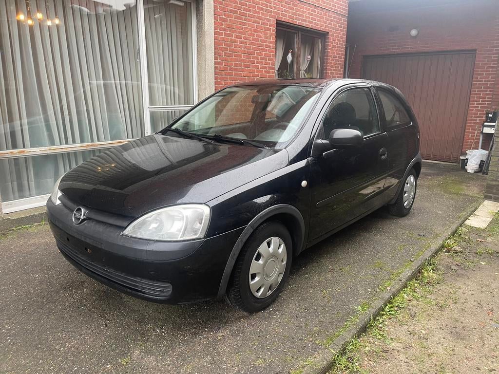 Opel Corsa 1,2i gekeurd voor verkoop, Auto's, Opel, Zwart, Handgeschakeld, Particulier, Corsa