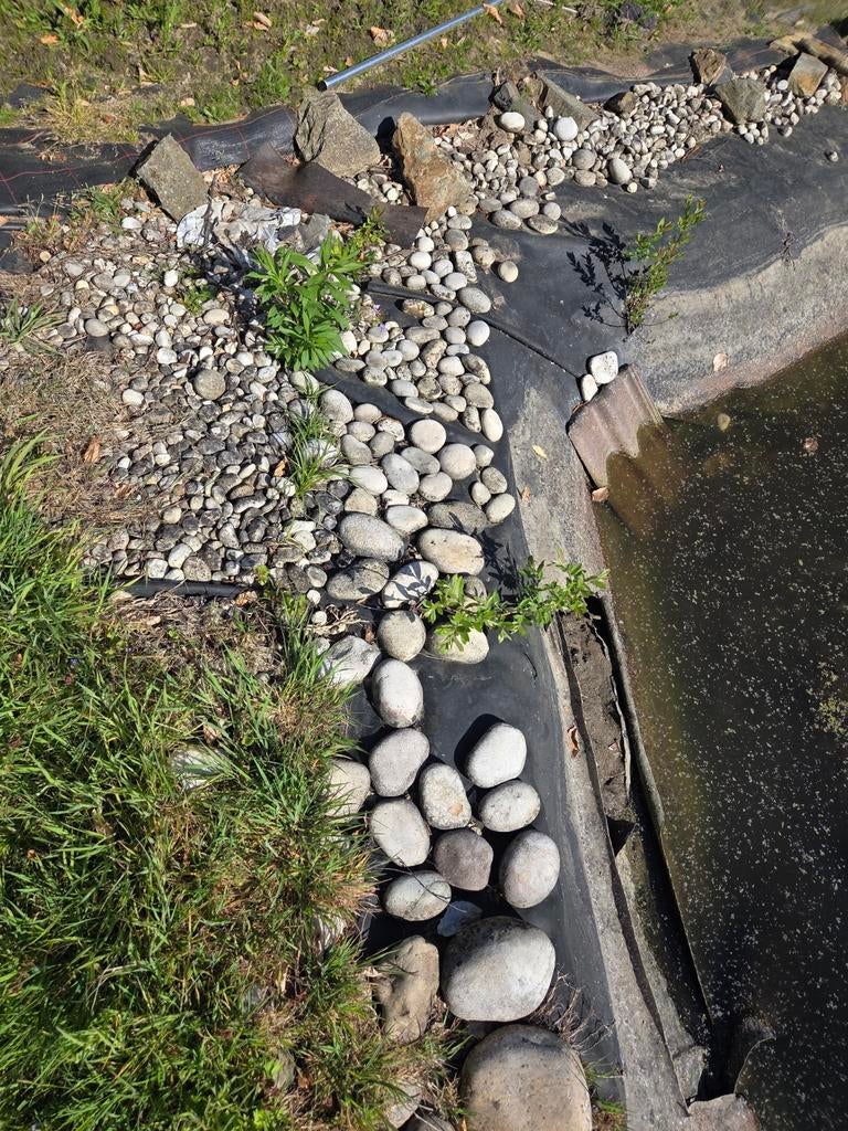 'Witte' sierstenen, Tuin en Terras, Grind, Keien en Split, Ophalen