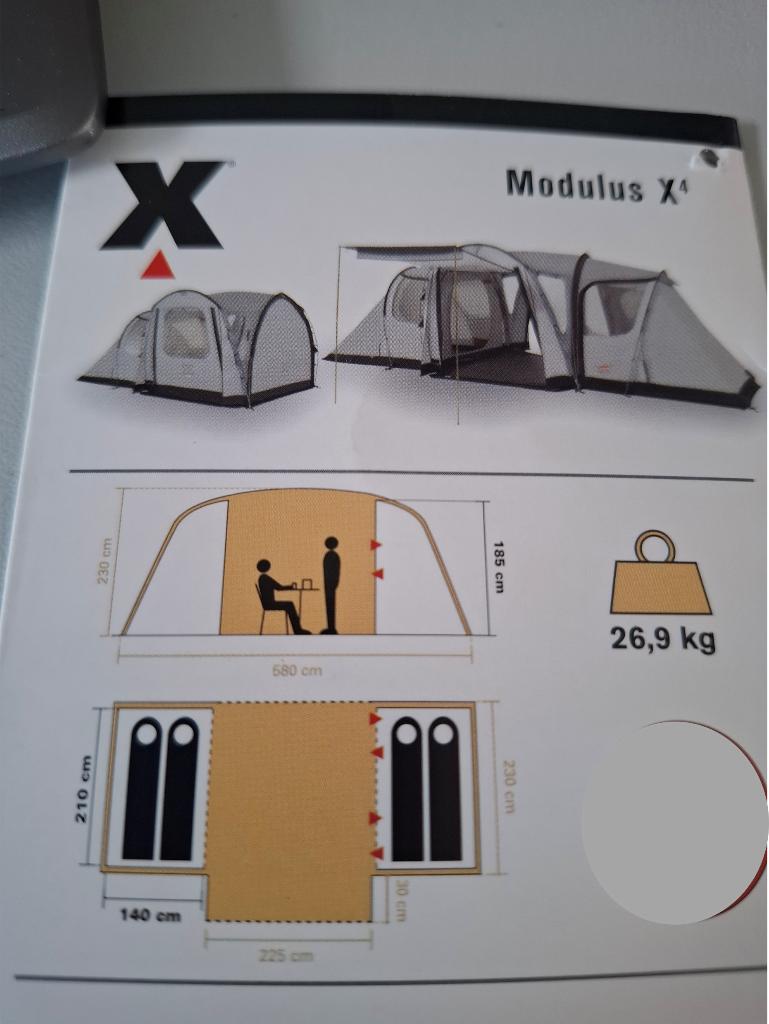 tent, Ophalen, Gebruikt, Tot en met 4