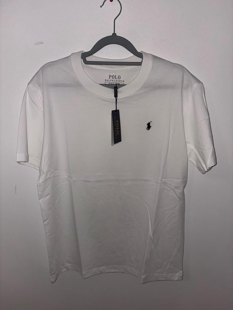 T-shirt ralph lauren Taille L, Verzenden, Zo goed als nieuw, Maat 52/54 (L), Wit