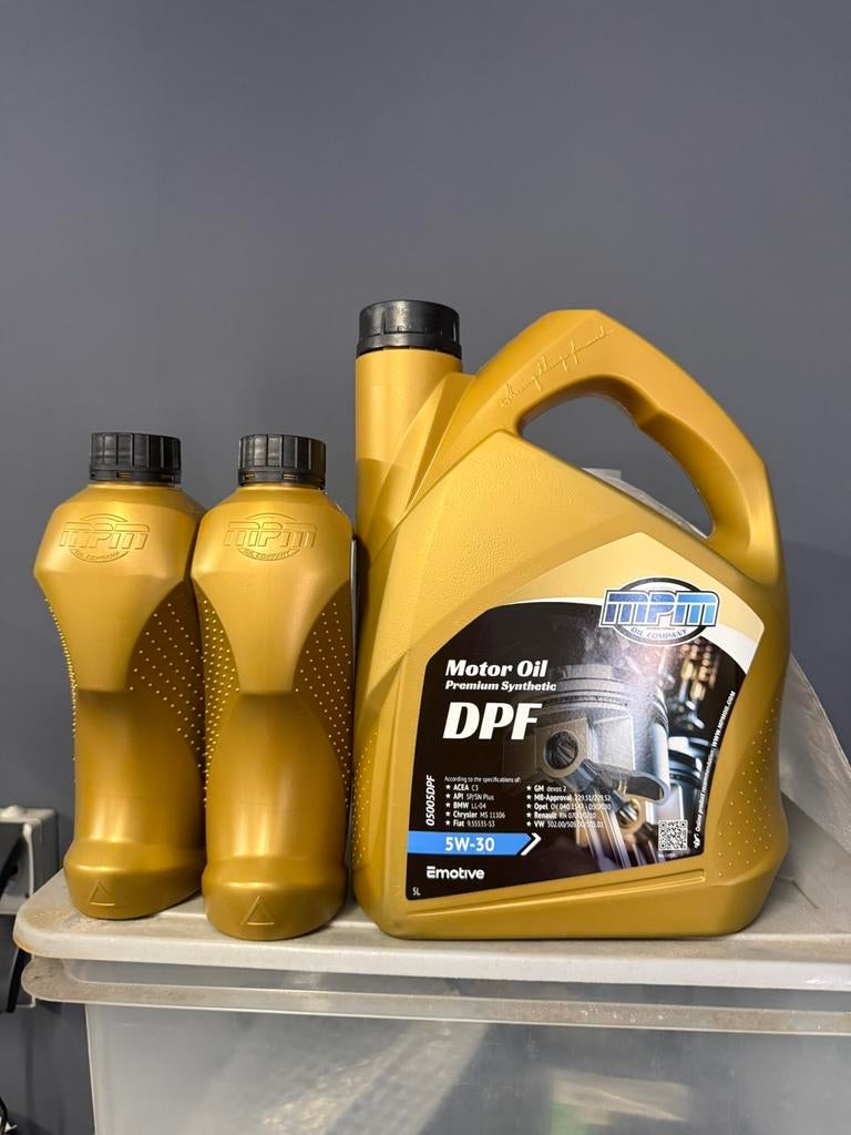 Mpm nieuwe olie, Ophalen