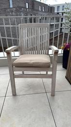 Teak stoelen, Tuin en Terras, Tuinstoelen, Ophalen, Zo goed als nieuw