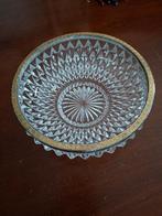 schaal in geslepen glas, Antiek en Kunst, Ophalen