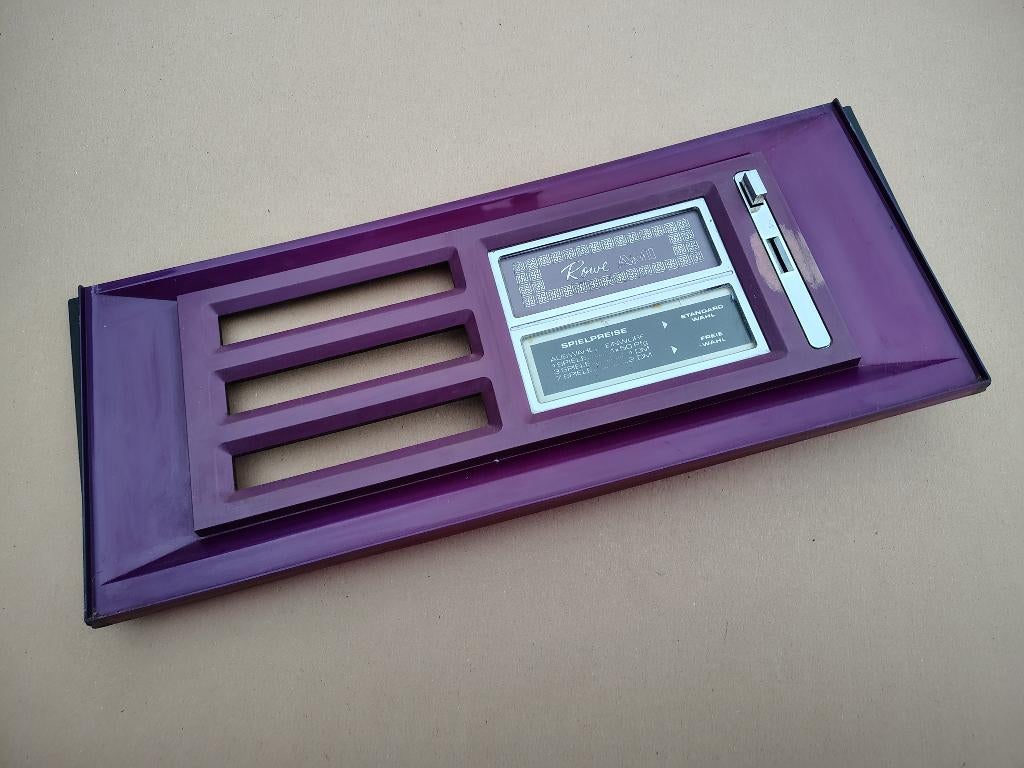 Toetsenbord Omlijsting Rowe-AMi MM6 (1972) jukebox, Envoi, Ami