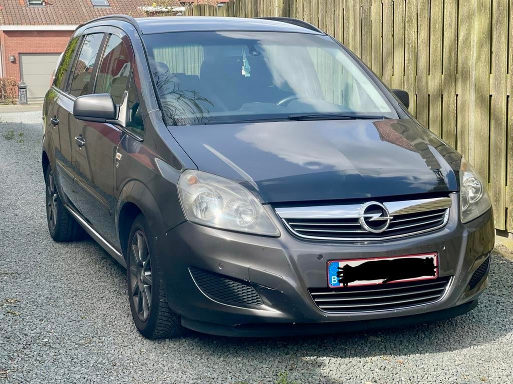 Opel Zafira 1.7 Diesel, Autos, Opel, Euro 5, Achat, Boîte manuelle, Noir