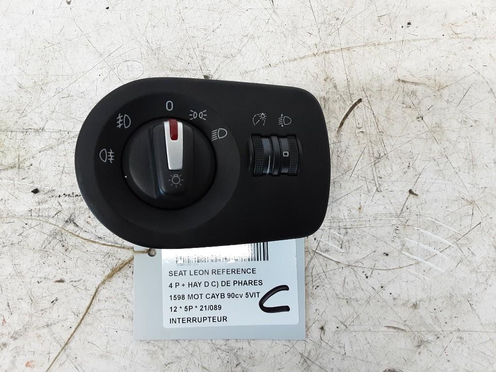 COMMUTATEUR Seat Leon (1P1) (01-2005/08-2013) (1P1941431BR), Autos : Pièces & Accessoires, Utilisé, Seat