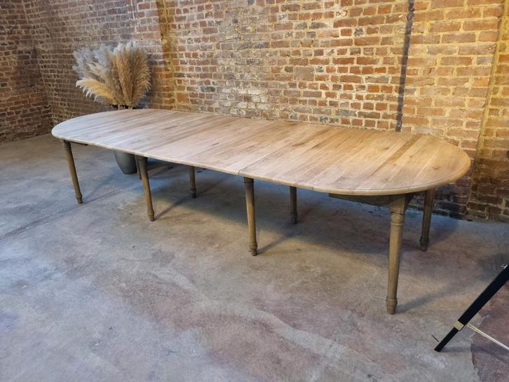 Table à manger extensible en chêne LIVRAISON GRATUITE, Maison & Meubles, Tables | Tables à manger, Comme neuf, 100 à 150 cm, 200 cm ou plus