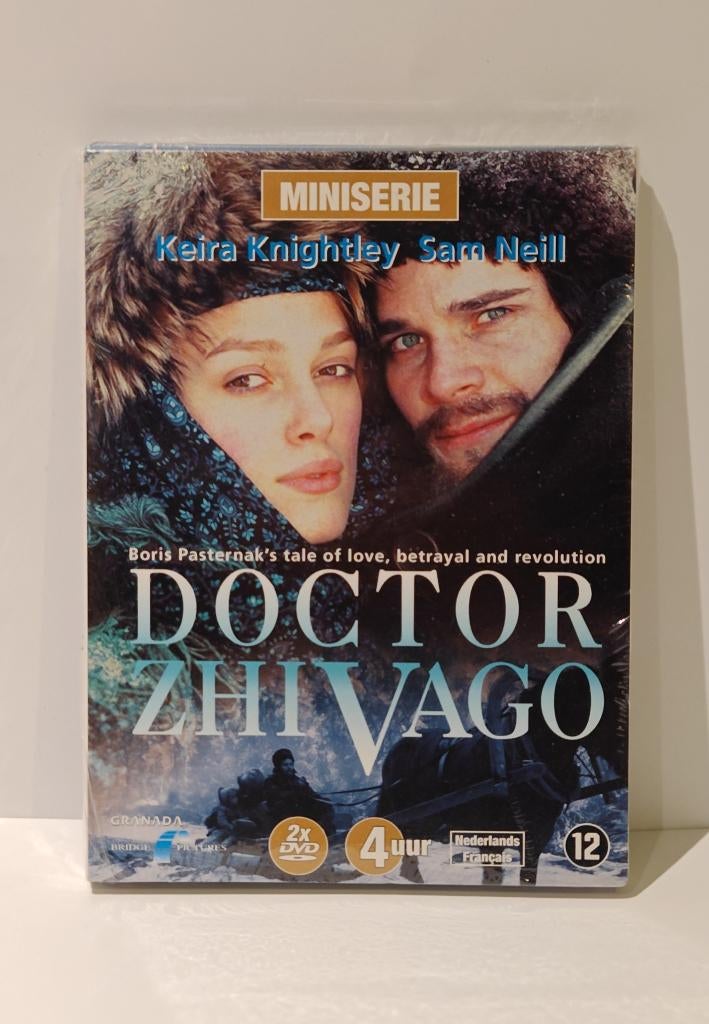 Doctor Zhivago Miniserie DVD Box Nieuw Sam Neill Knightley, CD & DVD, DVD | TV & Séries télévisées, Enlèvement ou Envoi, Coffret
