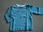 blauwe longsleeve MEXX maat 68, Kinderen en Baby's, Babykleding | Maat 68, Mexx, Gebruikt, Ophalen of Verzenden, Jongetje
