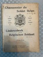 Recueil de chansons du soldat belge, Collections, Objets militaires | Général, Enlèvement ou Envoi, Livre ou Revue
