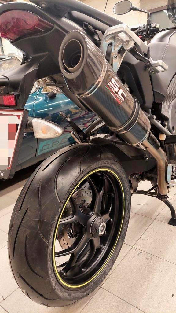 Uitlaat SC Project met e-keur en papieren., Motoren, Tuning en Styling, Ophalen