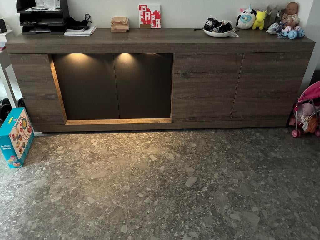 Living kast + tv meubel + salontafel, Ophalen