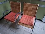 4 rieten stoelen, Ophalen