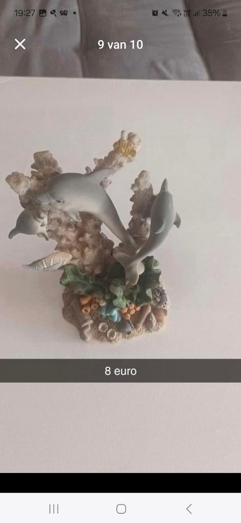 Dolfijnen, Antiek en Kunst, Antiek | Bestek, Ophalen of Verzenden