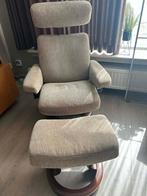 Fauteuil inclinable Stressless avec repose-pieds, Maison & Meubles, Fauteuils, Enlèvement, Comme neuf, Tissus